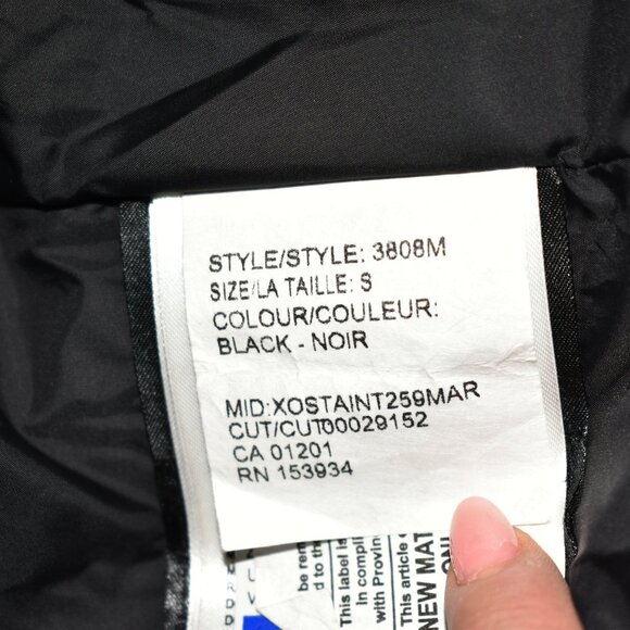 $1650 Canada Goose Men WYNDHAM PARKA HERITAGE COYOTE FUR Coat 3808M BLACK S - Picture 7 of 12